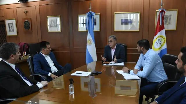 El intendente se reunió con el Fiscal Federal Gustavo Onel y el Fiscal Regional Carlos Vottero