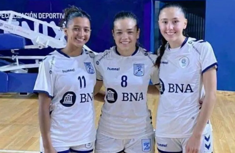 Camila Nahir Carrizo, Guadalupe Martínez López Olivares y Luciana Martinelli jugarán el torneo Sur-Centro Juvenil, en Brasil.