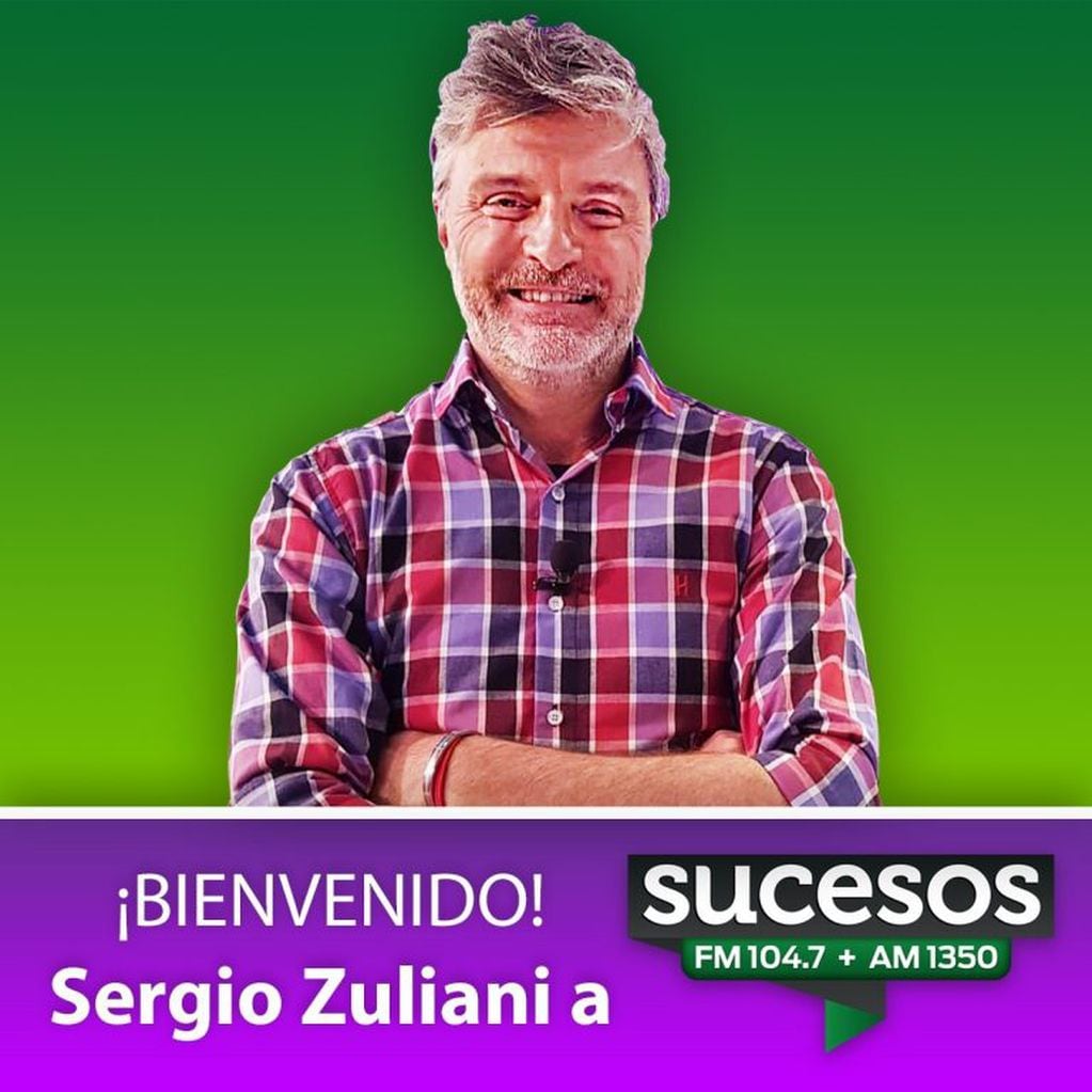 Sergio Zuliani vuelve Con Todo al Aire en la Radio Sucesos.