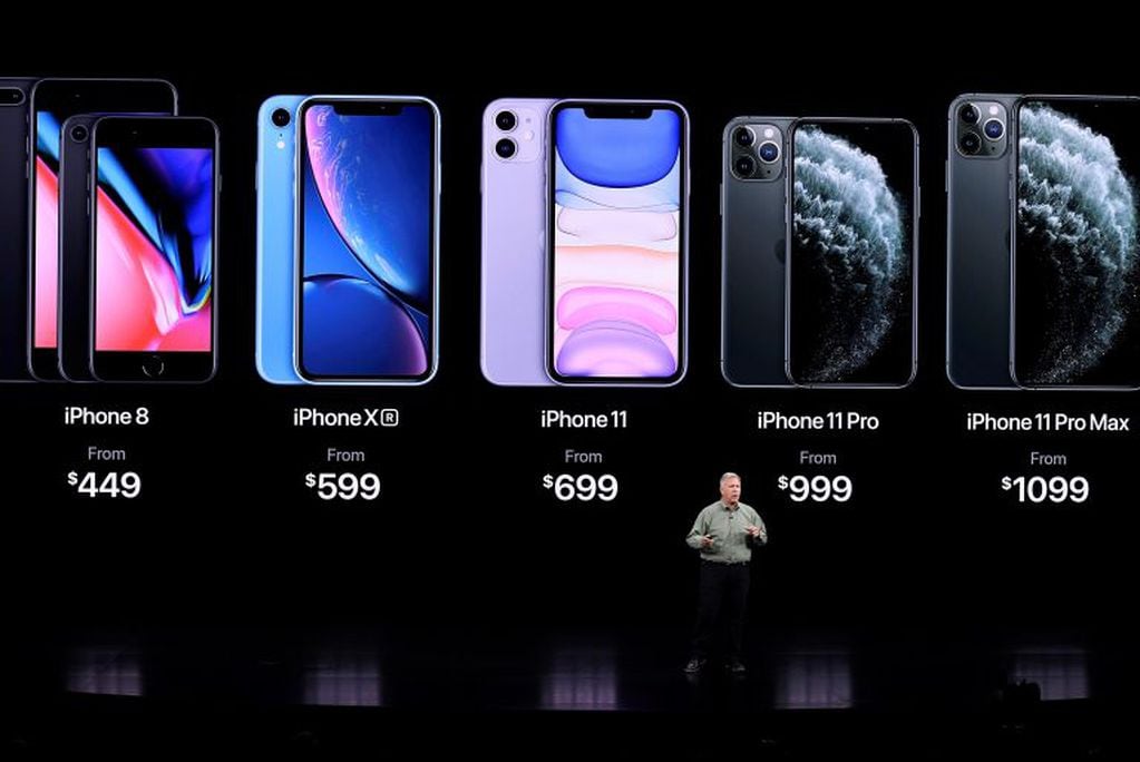 Los modelos del Iphone 11. (Bloomberg)