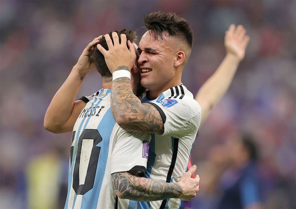 "Todos queríamos que Argentina gane el Mundial por Messi", dijo Lautaro. 
