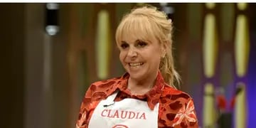 Claudia Villafañe volvió a Masterchef Celebrity. Captura de pantalla.