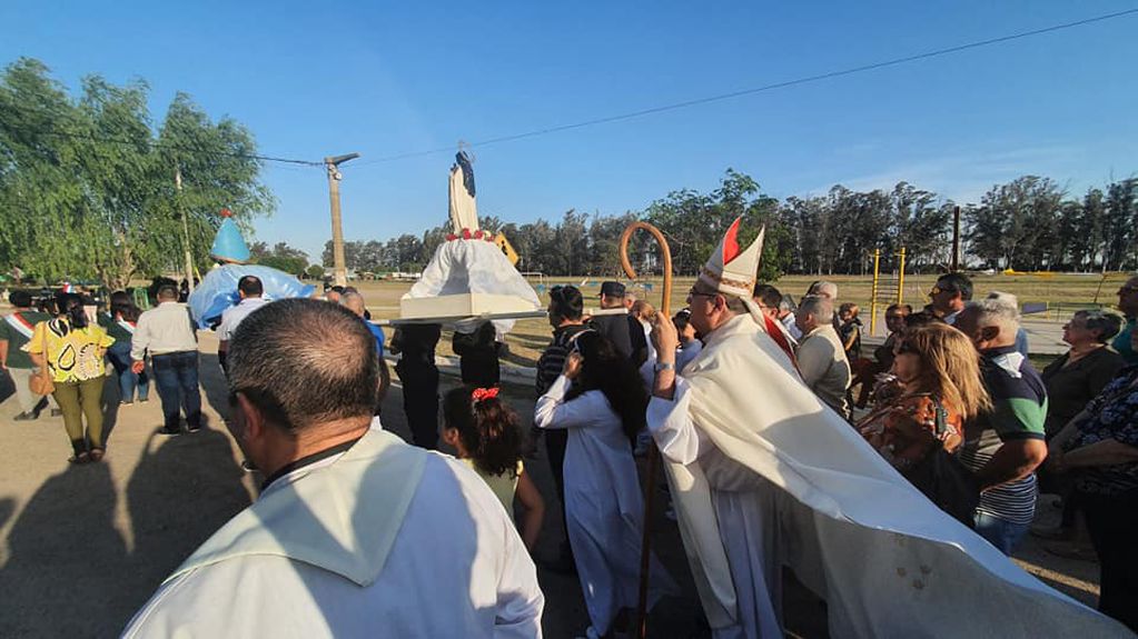Misa y procesión Virgen Santa Teresita en El Fuertecito