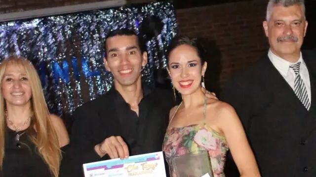 Horacio Herrera de Arroyito y Sabrina Ramos de Buenos Aires Primer Puesto Tango Profesionales