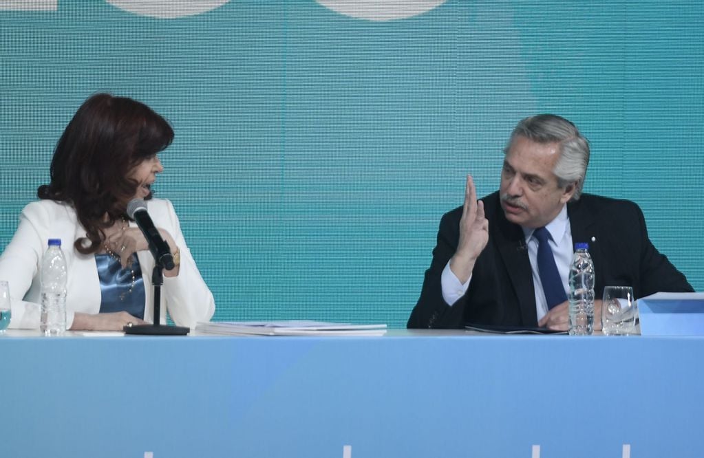 El presidente Alberto Fernández y la vicepresidenta Cristina Kirchner, Pablo González.
