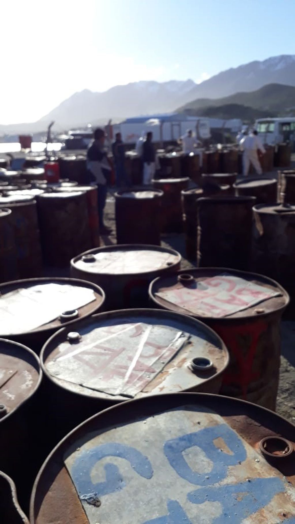 Control de residuos -puerto de Ushuaia