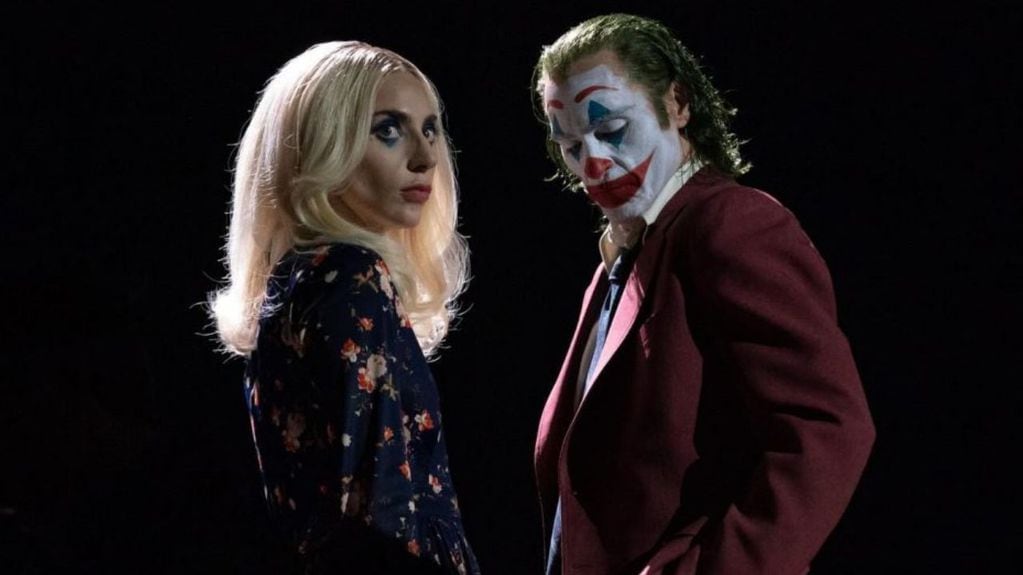 Joaquin Phoenix como Joker y Lady Gaga como Harley Quinn.