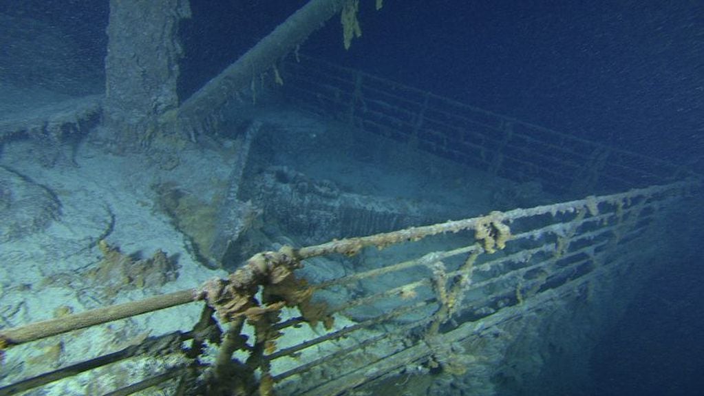 El Titanic descansa en el fondo del mar desde 1912 (AP)