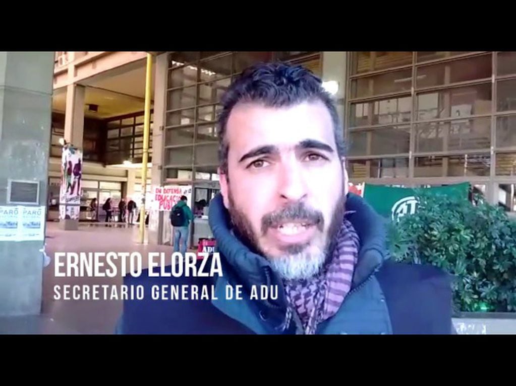 El secretario general de ADU, Ernesto Elorza.