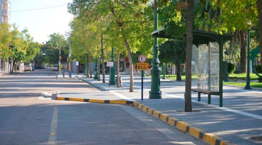 La Plaza San Martín, igual que el resto (Vía Santa Rosa)