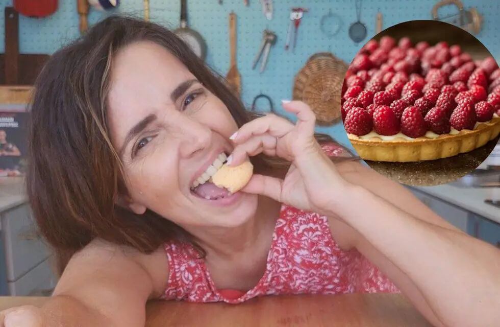 Cómo hacer la tarta de frambuesas sin azúcar de Paulina Cocina para las  meriendas de verano