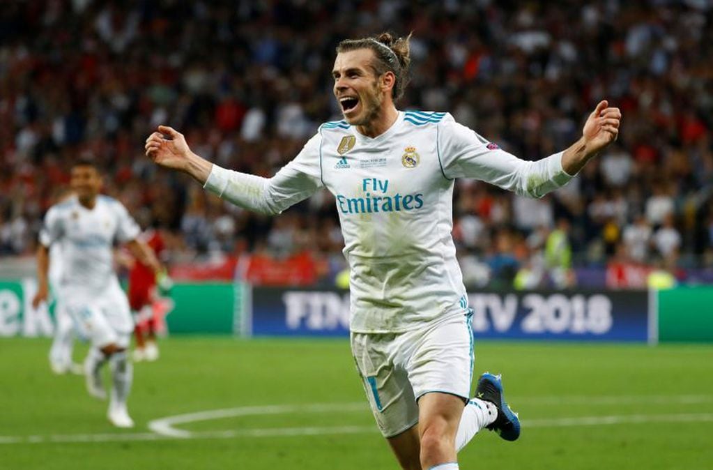 Bale festeja su segundo gol