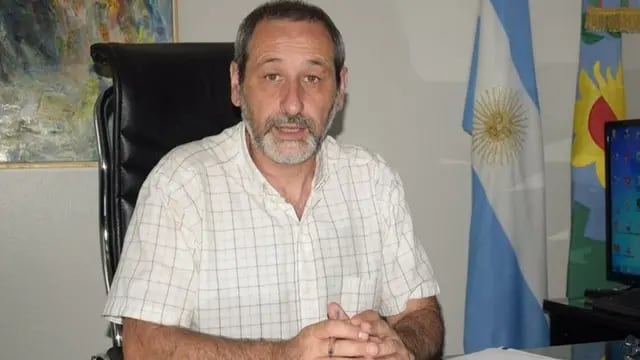El intendente de Laprida, Pablo Torres