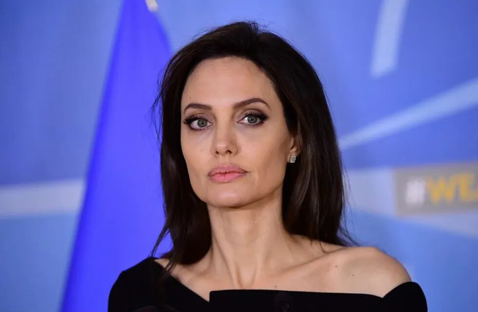 Angelina Jolie envió palabras a las mujeres y niñas que se encuentran en esta difícil situación Foto: AFP