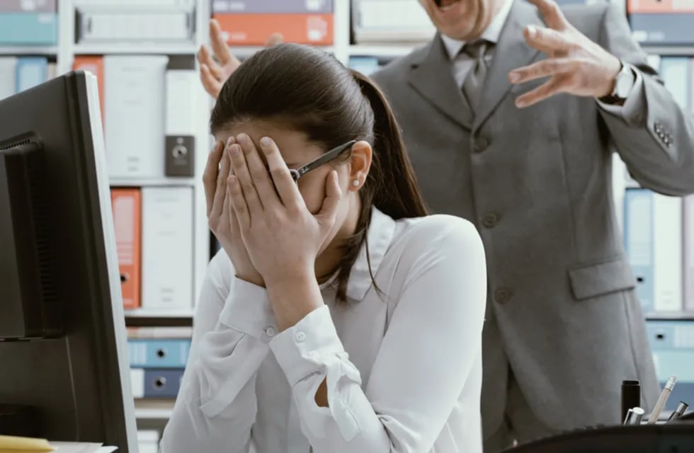 La mujer era hostigada en el ambiente laboral. / imagen ilustrativa