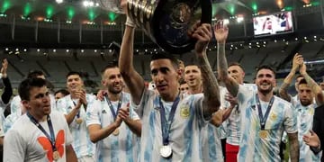 Ángel Di María ganó la Copa América 2021