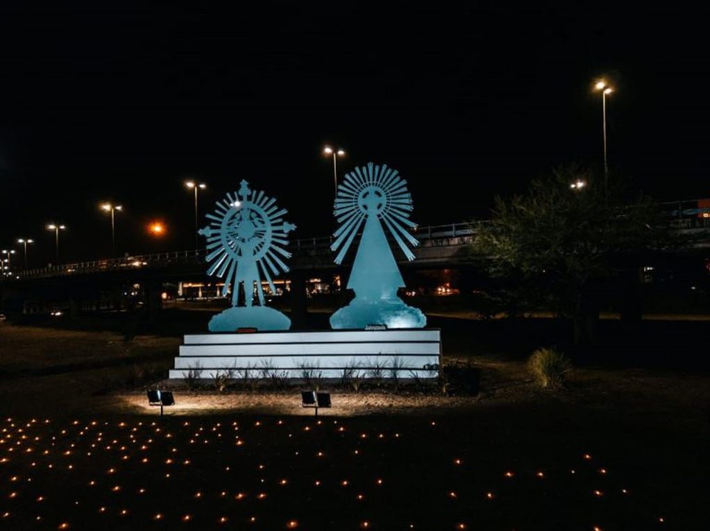 Milagro en Salta: Prendieron 701 velas en las imágenes de Limache para honrar a los peregrinos (Municipalidad de Salta)