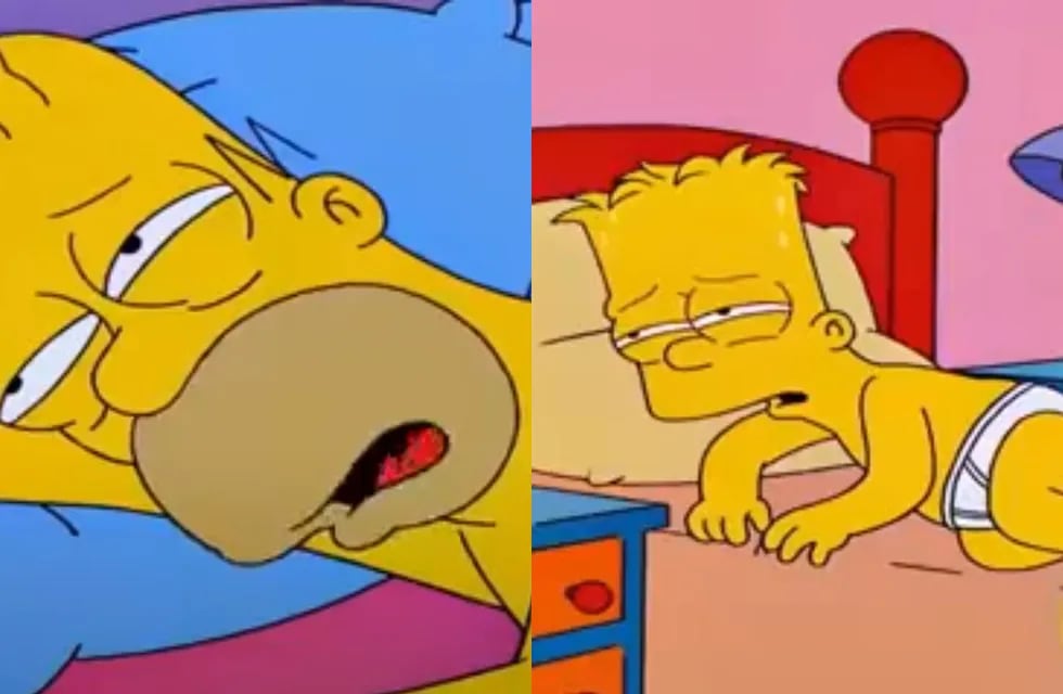 Un capítulo de Los Simpsons se hizo viral por "presagiar" la ola de calor en Córdoba.
