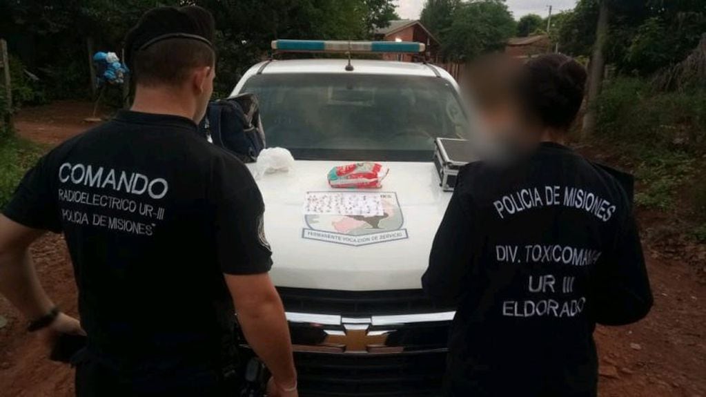 Secuestraron cocaína por más de 20 mil pesos en Eldorado.