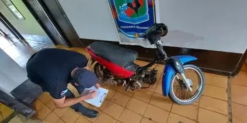 Recuperan motocicleta con pedido de secuestro en Puerto Iguazú