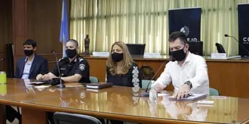 Se presentó la nueva Jefa de la Unidad Regional V de Policía, Doris del Valle Abdala ante el Concejo Municipal de Rafaela