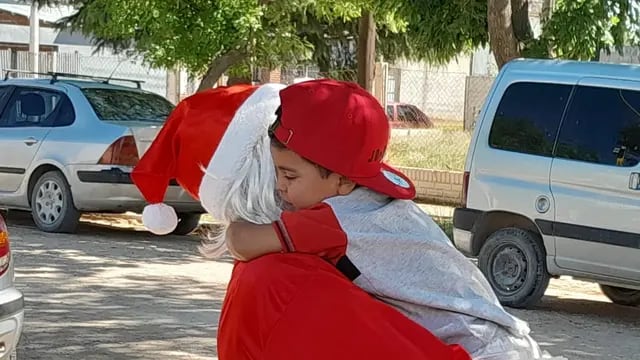 Papá Noel visitó los Caps de Tres Arroyos