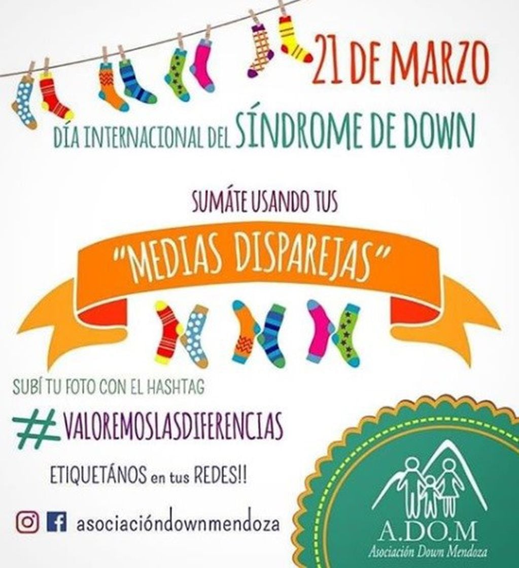 Este jueves 21 de marzo es el Día Mundial del Síndrome de Down.