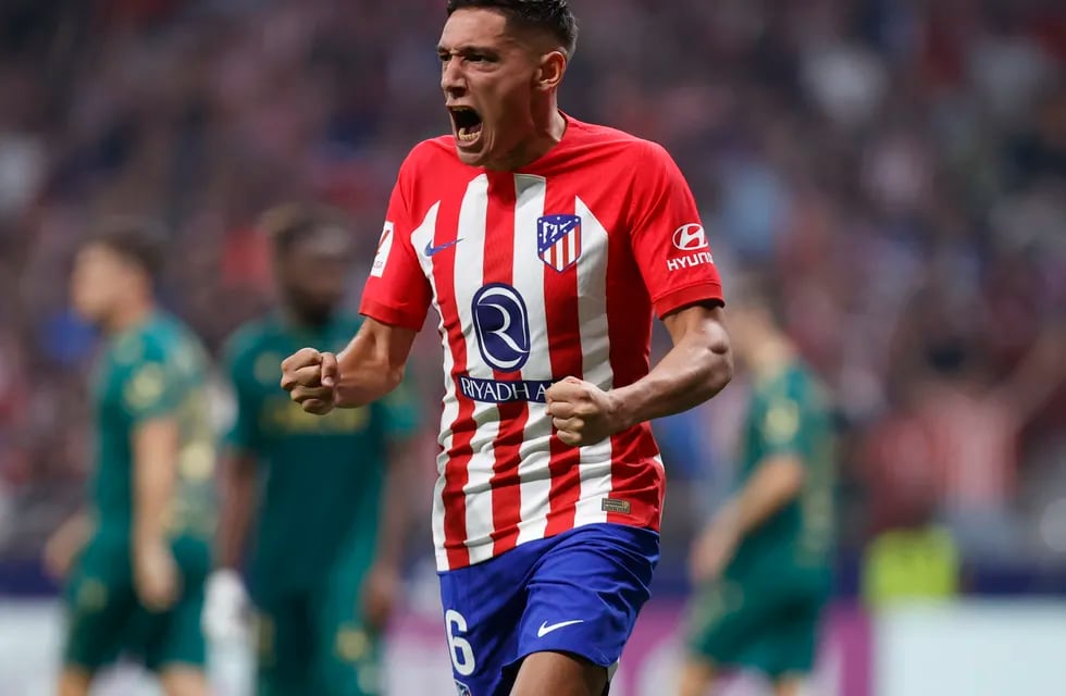 Nahuel Molina fue comprado por el Atlético de Madrid en 2022.