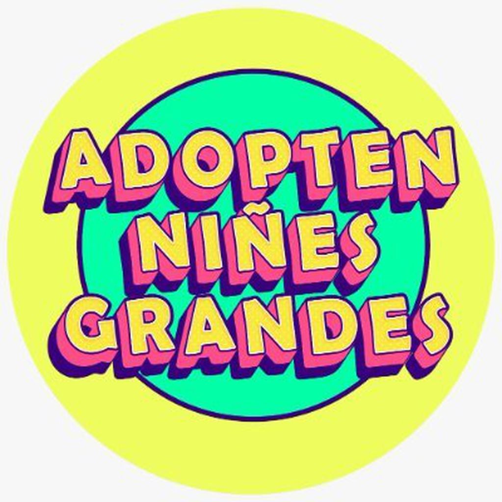 El logo de Adopten Niñes Grandes.