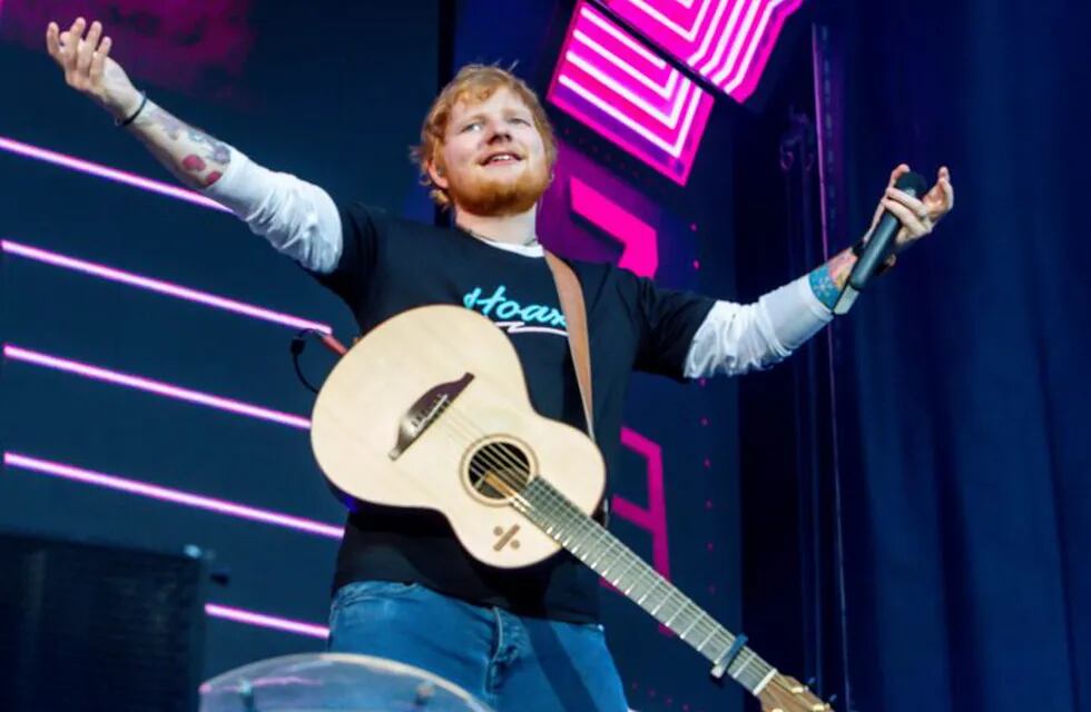 11/06/2019 El cantautor británico Ed Sheeran da un concierto en el estadio Wanda Metropolitano de Madrid. CULTURA Ricardo Rubio - Europa Press