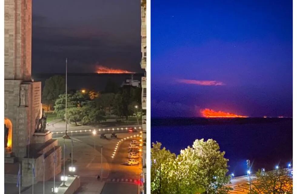 Una tomada de pelo: enorme incendio en las islas el día que se acordó suspender las quemas
