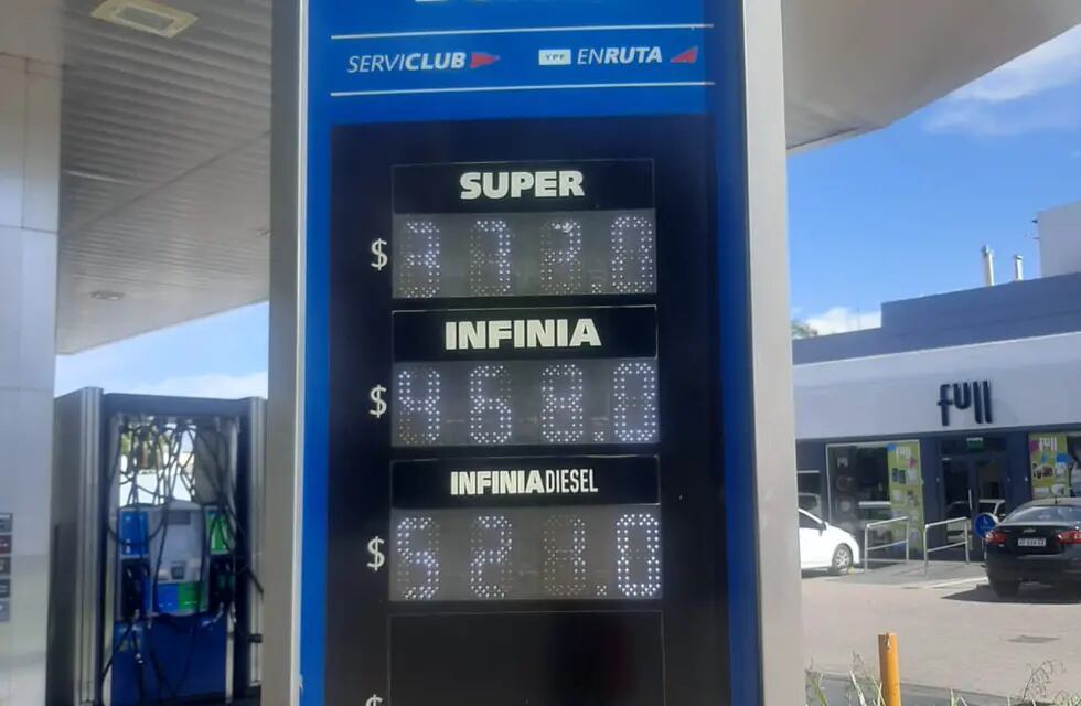 Nuevos precios del combustible en Rafaela