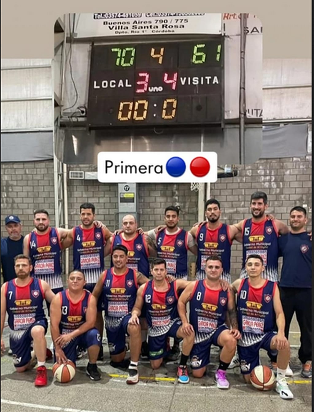 Basquet primera Sportivo 24 de Septiembre