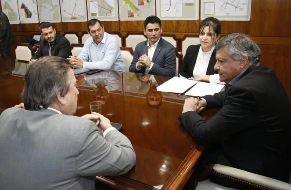 Peppo entregó en comodato un terreno en Sáenz Peña a la Asociación de Magistrados. (Web).