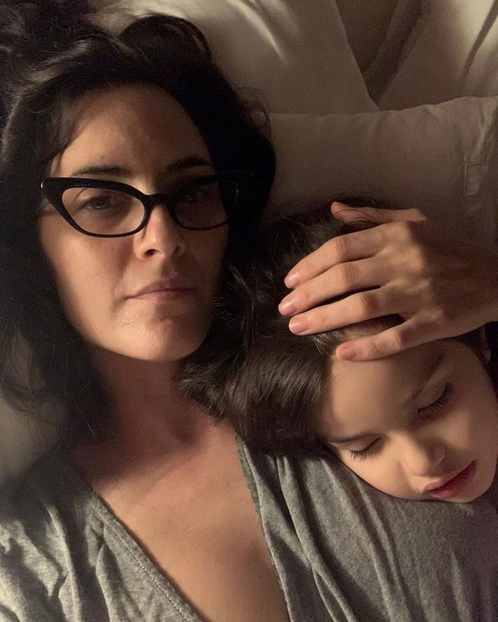 Julieta Díaz junto a su hija (Instagram/@julietadiaz77)