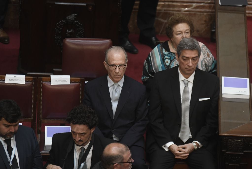 Carlos Rosenkrantz y Horacio Rosatti en la Apertura de las Legislativas. Foto: Federico López Claro