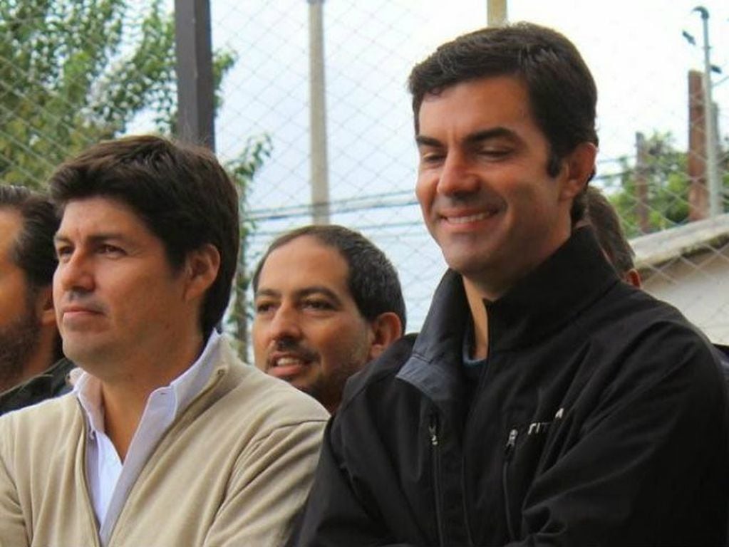 Quilodrán junto al exgobernador de Salta, Juan Manuel Urtubey