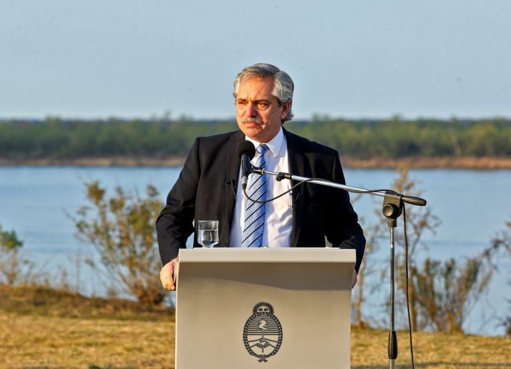 El presidente Alberto Fernández. (AFP)