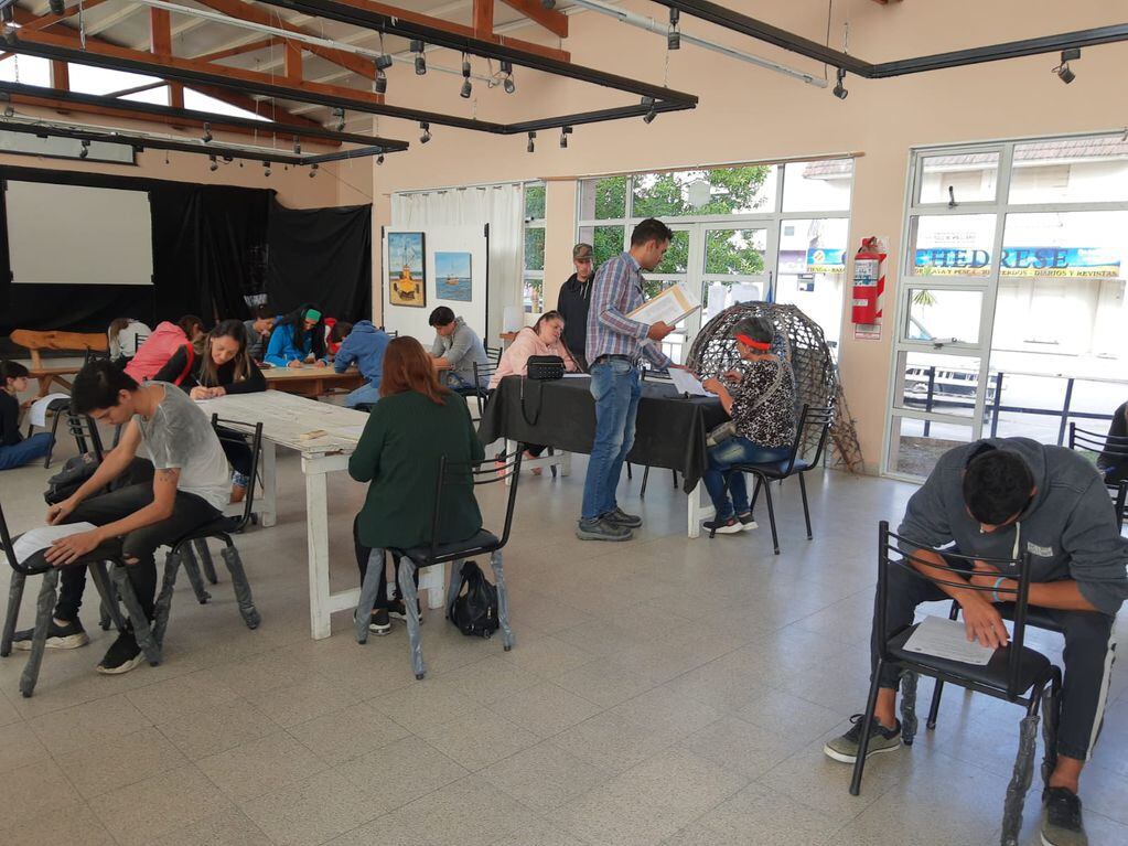 Evaluación presencial del Curso de Manipulación de Alimentos en Claromecó