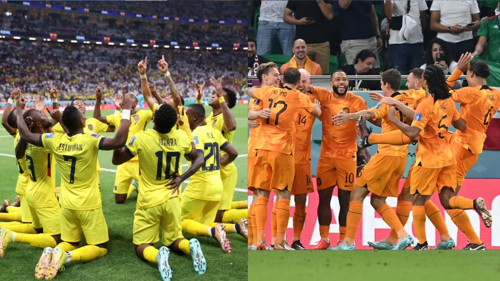 Ecuador y Países Bajos se enfrentaron por la segunda fecha del Grupo A del Mundial de Qatar.