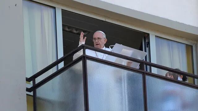 Reapareció el papa Francisco. (AP)