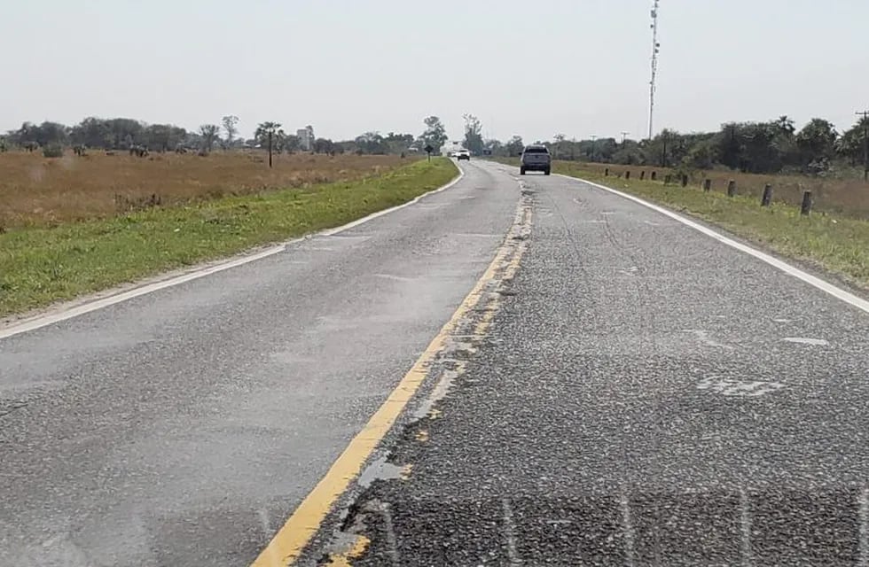 El estado de la ruta nacional N° 11 es lamentable en la frontera con Paraguay