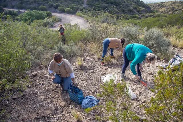 En el Dia de la Madre Tierra plantaron semillas autóctonas en el pedemonte