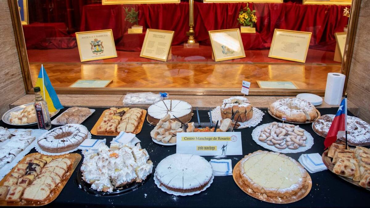 La oferta combina recetas de repostería y comida salada de diferentes países.