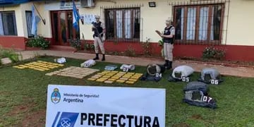 San Ignacio: incautan marihuana valuado en más de 16 millones de pesos