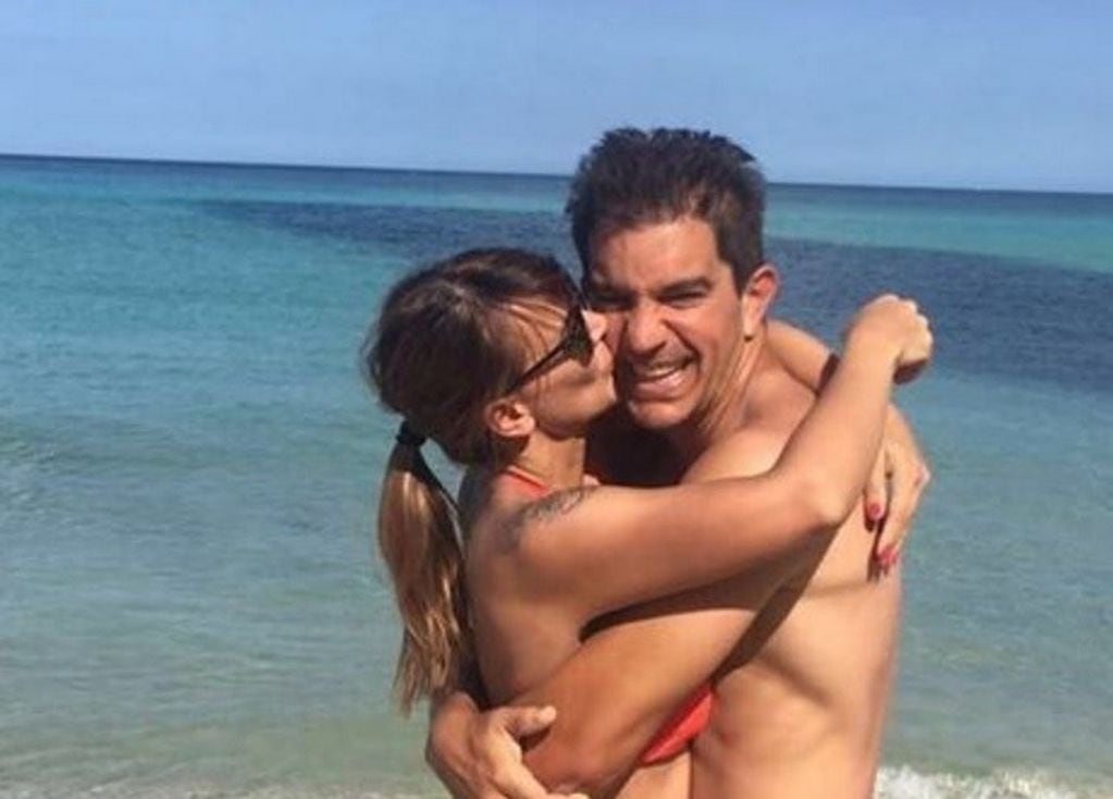 Amalia Granata de vacaciones en Miami junto a su pareja.