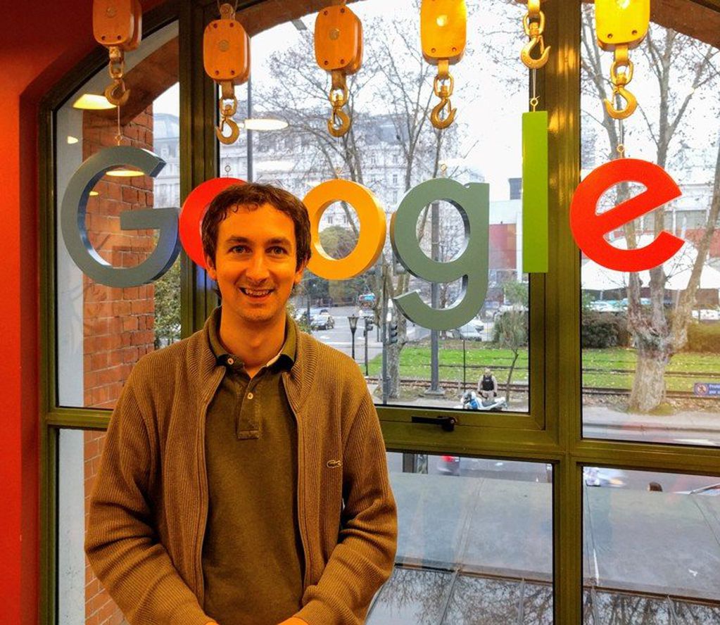 Santiago Souza, responsable del nuevo Centro de ingeniería y servicios de Google Cloud en Argentina.