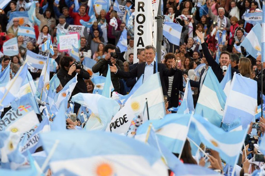 Mauricio Macri, en Rosario.