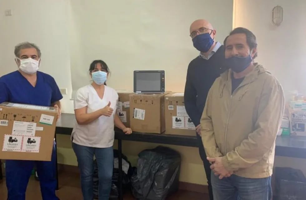 El hospital de Iguazú recibió la donación de equipamientos para la sala de terapia intensiva