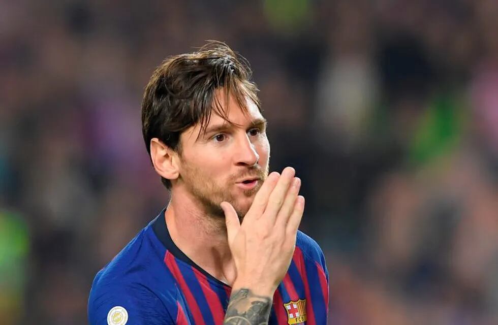 Mientras se recupera de la fractura, Messi cambió su foto de perfil en Instagram. (AFP)